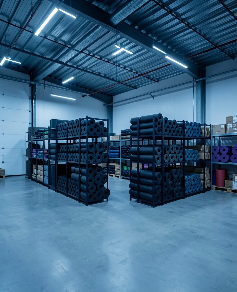 Release Hub warehouse interior in Leeds