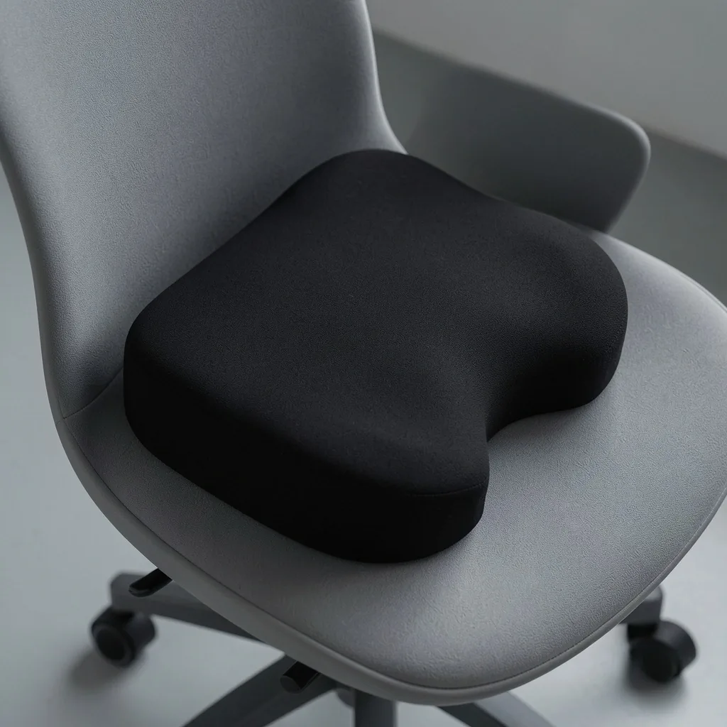 Back support cushion from above