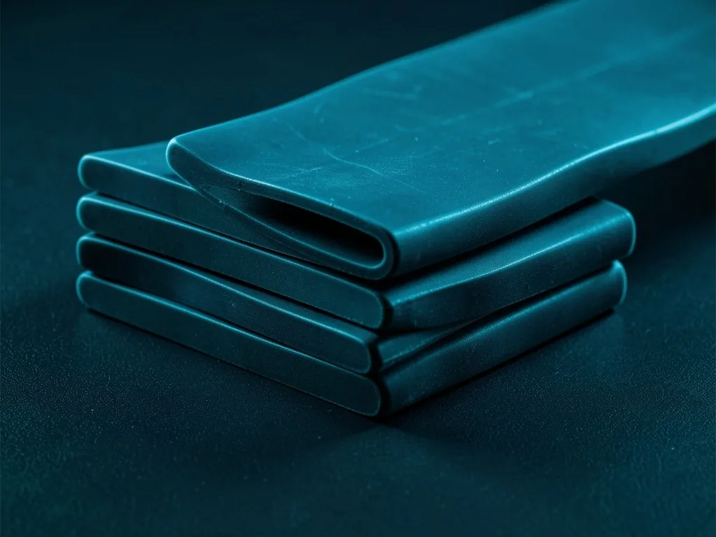 Stack of resistance bands in different tensions