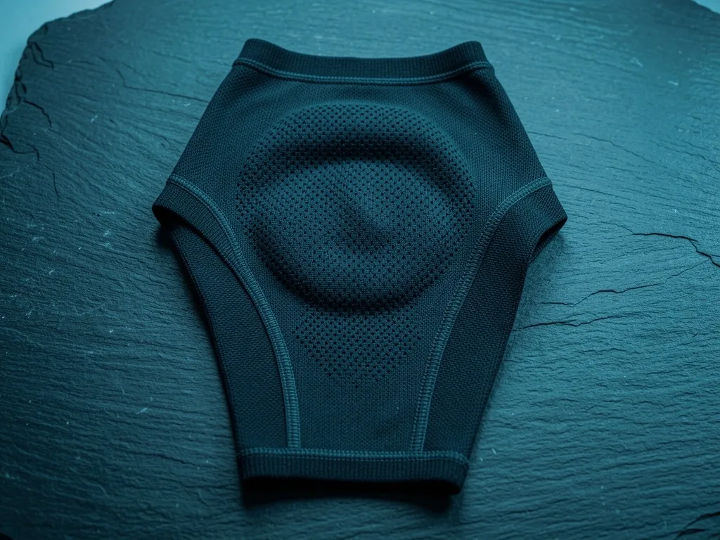 Knee support sleeve anatomical shape